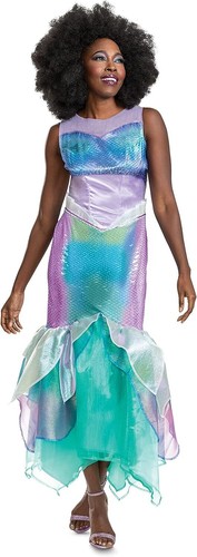 Costume ariel sirenetta deluxe - sirenetta,