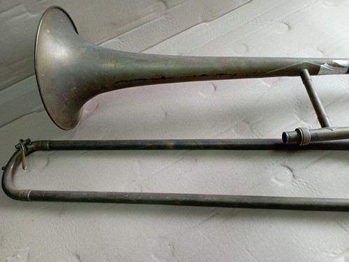 Antico trombone periodo grande - trombone,