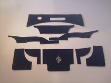 Tappeto velluto blu cappuccio anteriore FERRARI TESTAROSSA POCHER 1/8 K51 K52 K53 K54