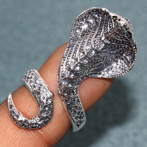 Anello serpente gotico