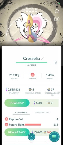 Cresselia road legend - cresselia,