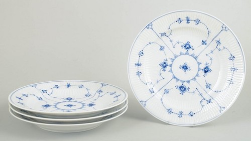 Royal copenhagen blu scanalato - royal,