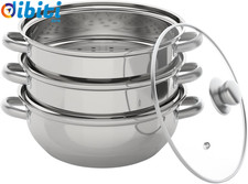 Pentola a Vapore a 3 Strati