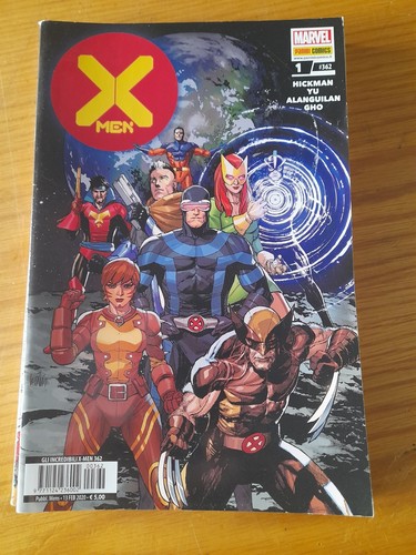Men numero 362 panini - x-men, 1/362