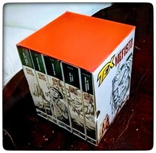 TEX CONTRO MEFISTO MONDADORI 1/5 LA SERIE COMPLETA CON COFANETTO (COME NUOVI)
