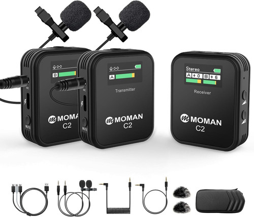 Microfono lavalier wireless - microfono,