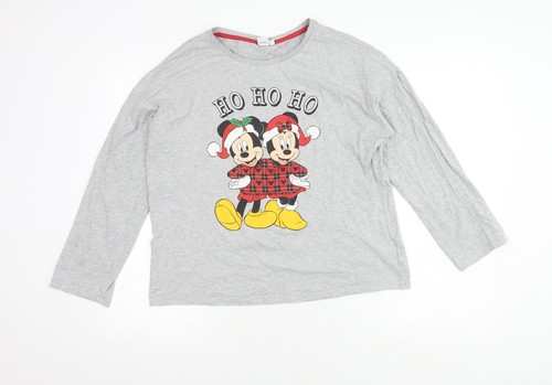 Top natalizio disney grigio - natalizio,