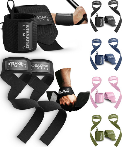 Straps palestra uomo - +, polsini
