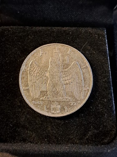 Moneta lira 1942 - lira, vittorio