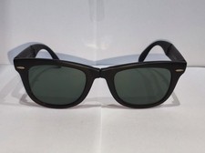 RAY BAN PIEGHEVOLI B&L BAUSCH & LOMB OCCHIALI SOLE WAYFARER SUNGLASSES VINTAGE