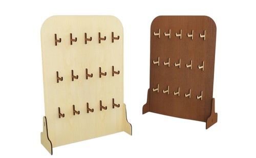 Espositore orecchini 39x28 - orecchini, cm