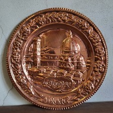 Piatto vintage in rame