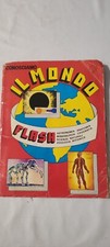 ALBUM FIGURINE CONOSCIAMO IL MONDO FLASH 1981 Edizioni Figurine LAMPO COMPLETO