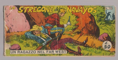 Ragazzo nel far west araldo - un,