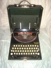 MACCHINA DA SCRIVERE D'EPOCA - ANTICA REMINGTON PORTABLE MOD 1 ANNO 1920