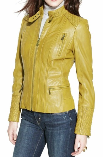 Giacca donna pelle - , slim