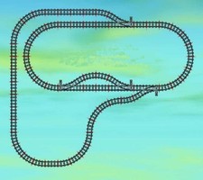 Lego® TRENO RC Ferrovia 7895