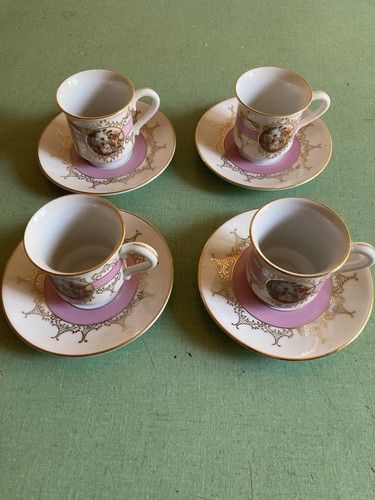Tazzine caffe con piattino - caffe,