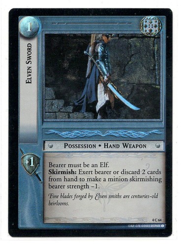 Lotr tcg two towers elven - tcg,