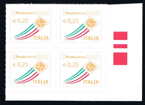 Italia una quartina poste - una,