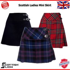 Mini kilt corto donna tartan scozzese plissettato billie kilt gonne pieghettate