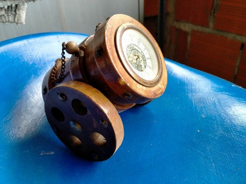 Orologio tavola legno - tavola,