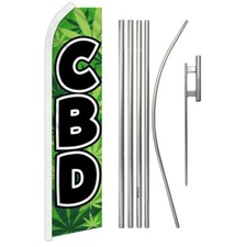 CBD Super Swooper Flag & Flag