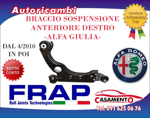 Braccio sospensione anteriore - braccio,