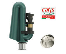 SIFONE CATIS ECOSTOP CON PULSANTE Bianco- Cromato- Bianco/Cromo Galleggiante