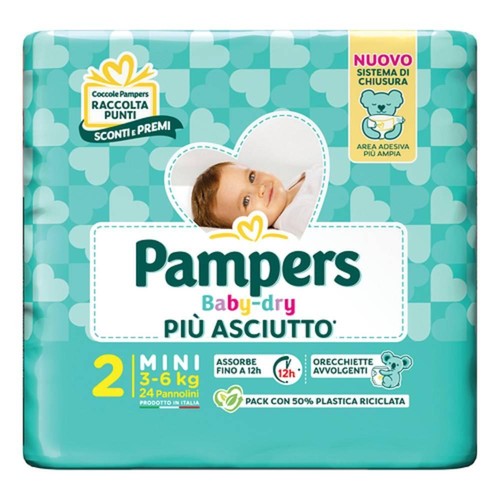 Pampers downcount mini - bd, 24