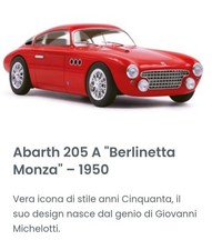 Fiat Abarth 205 A "Berlinetta Monza" - 1950 - 1:24