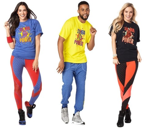 Shirt unisex zumba power - unisex,