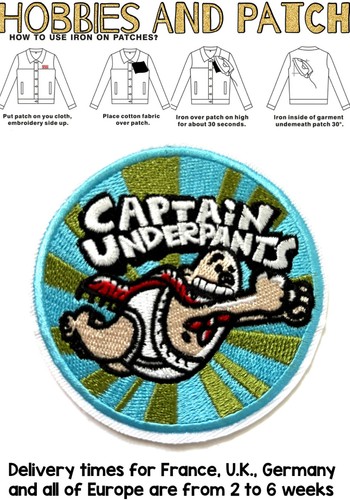 Patch capitan mutanda captain - patch,