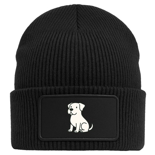 Berretto con patch dogo - berretto,