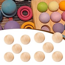 5 pezzi di palline di legno