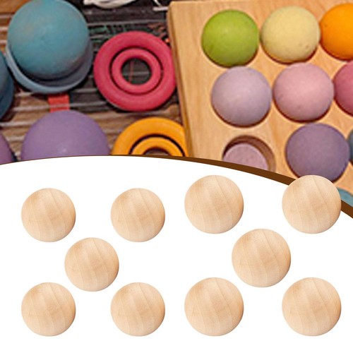 Pezzi palline di legno - di,