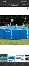 Intex Piscina da Fuori Terra con Filtro (450 x 110 cm, 7500 L)