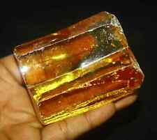 Zaffiro Giallo Naturale Estratto Terra 250-280 Ct Non Tagliato Grezzo Gemma Russia