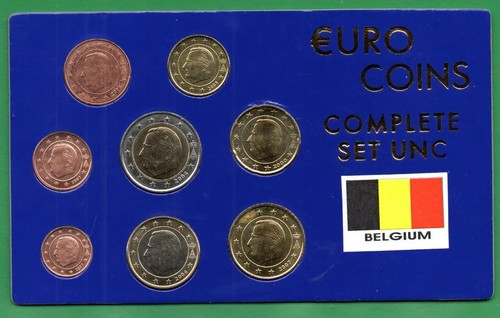 Belgio monete euro del - monete,