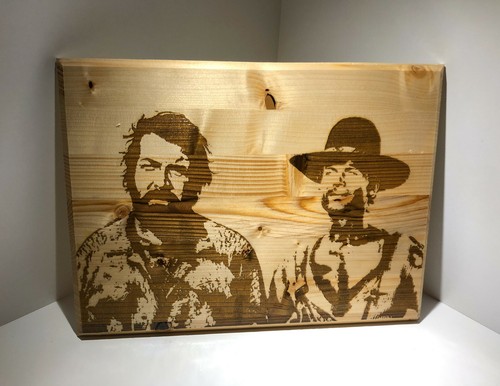 Quadro legno incisione - in,