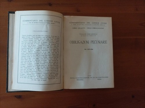 Tullio ascarelli obbligazioni - tullio, ascarelli.obbligazioni