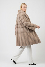 Cappotto pelliccia visone vera