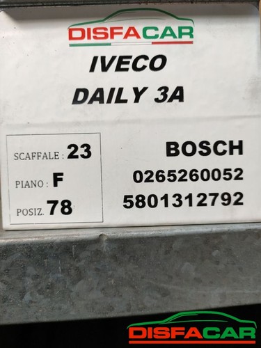 Centralina abs iveco daily - centralina,