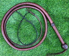 Canguro Hide Leather Bullwhip