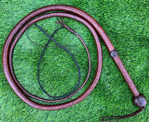 Canguro hide leather bullwhip - hide,