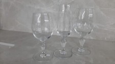 Baccarat "Vintage" set 3 calici in cristallo