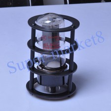 1pz Protezione Tubo Cover Alluminio Nero EL34 6V6 6L6 5881 6SN7 Amplificatore Audio