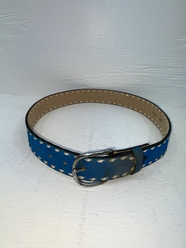 Nuova cintura blu - , vera