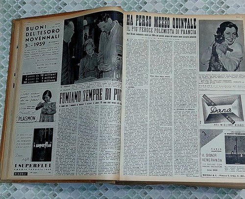 Rivista oggi annata 1950 - annata,