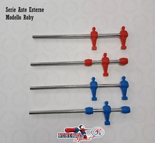 SERIE ASTE ESTERNE PER CALCIO BALILLA  ROBY ROBERTO SPORT (1744)